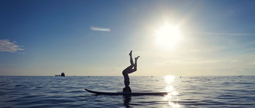 Paddleboarding Sairee Beach Koh Tao Thailand