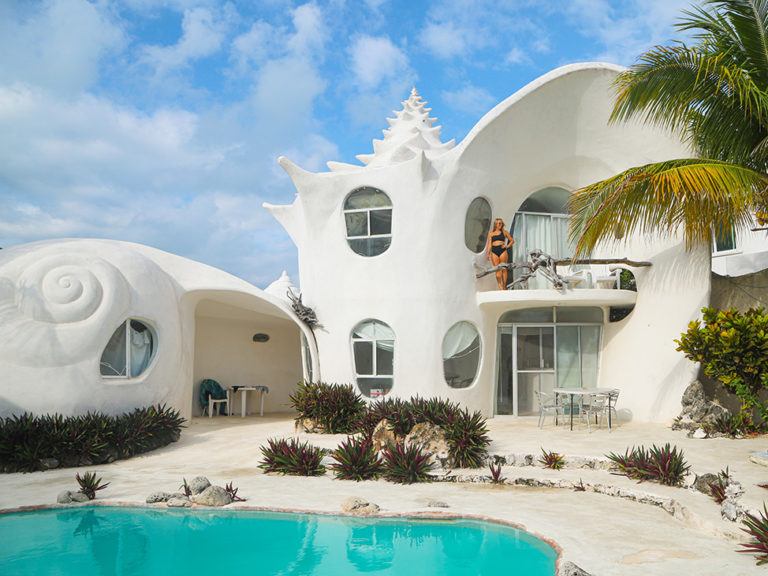 What It’s Like to Stay at the World Famous Seashell House in Isla Mujeres