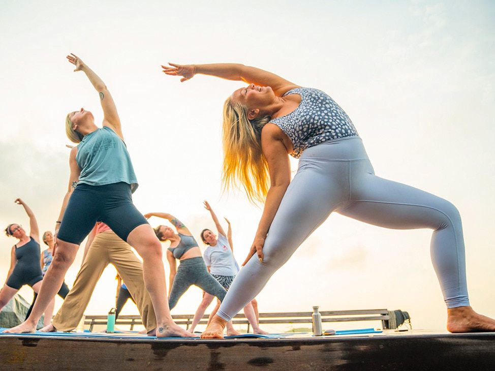 Women's yoga retreat