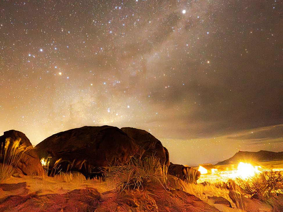 Desert starry sky Namibia