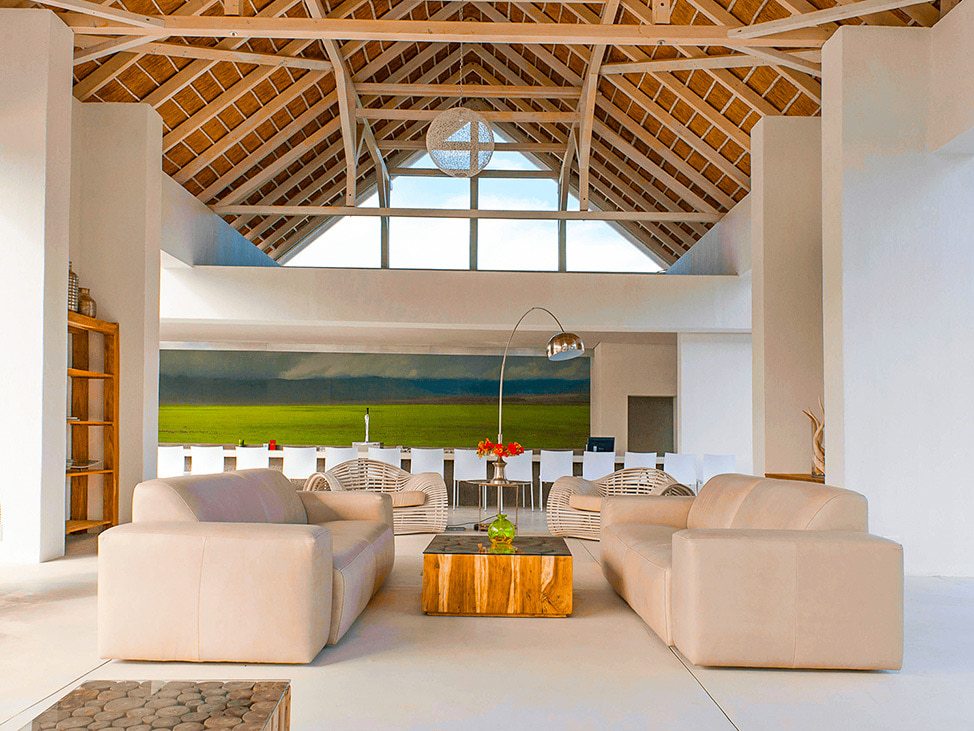 Interior at Etosha National Park lodge Namibia