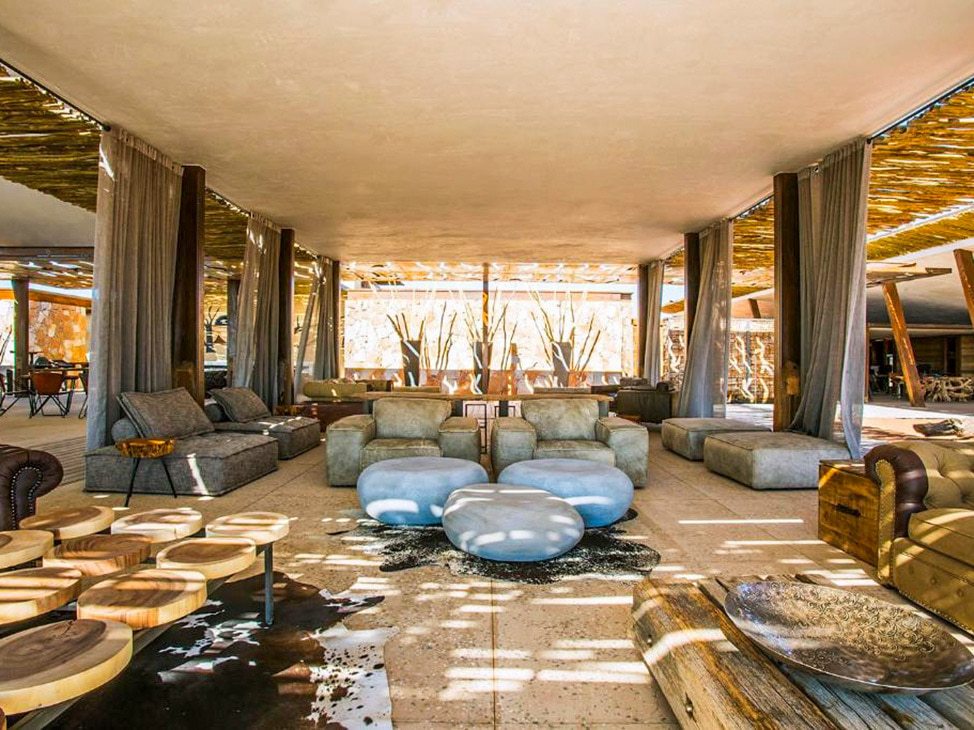 Open-air living room Namibia