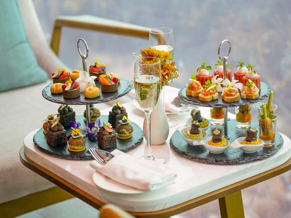 High tea in the Maldives