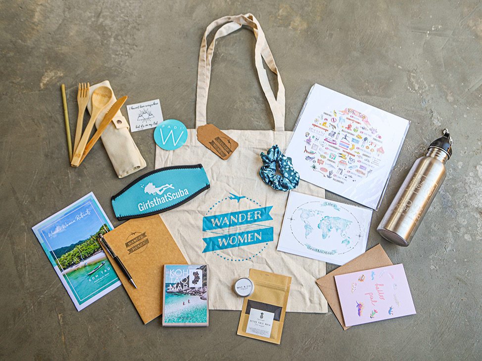 Wander Women gift bag haul