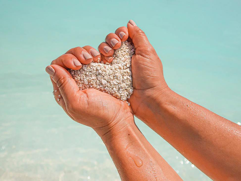 Sand heart