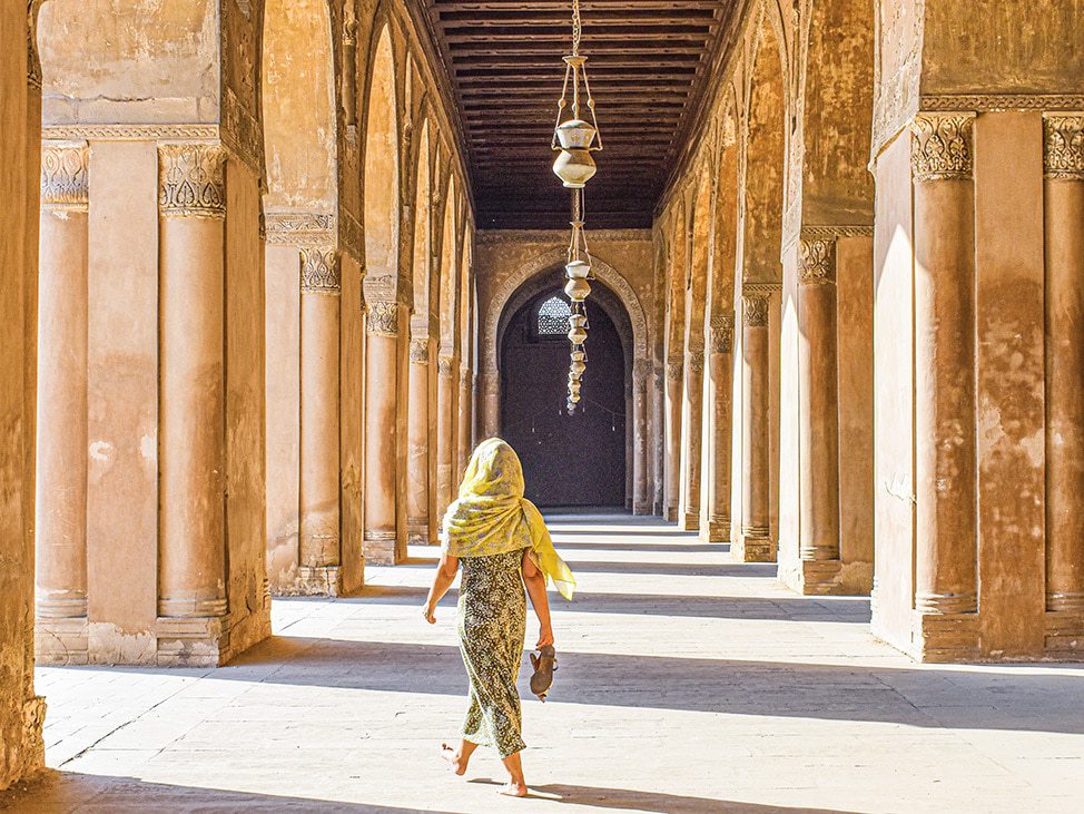 Walks through Temple