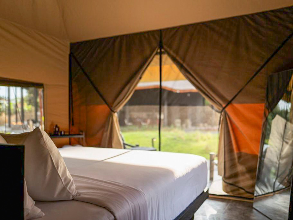 Glamping beds
